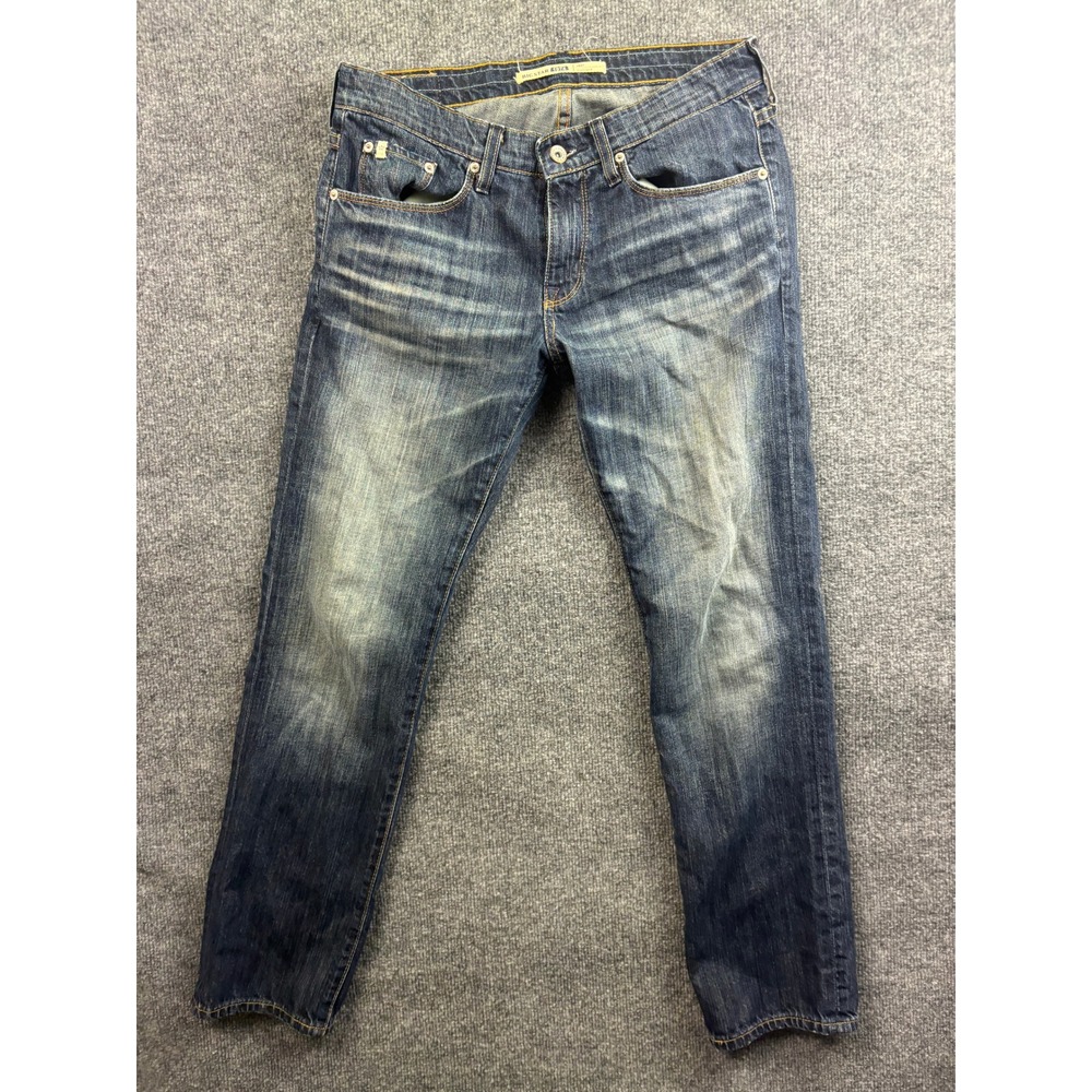 Big Star Joey Boyfriend Jeans Womens 26 Blue Medium Wash Denim Whiskered Relaxed